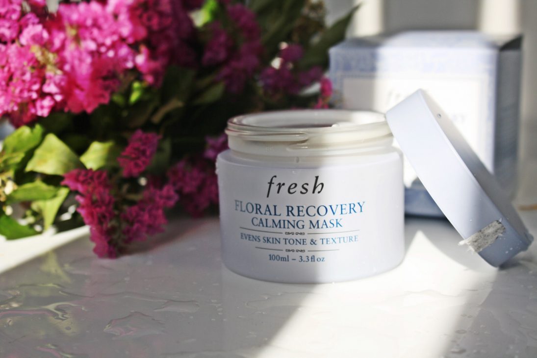 fresh floral recovery calming mask masque de nuit avis lady glow