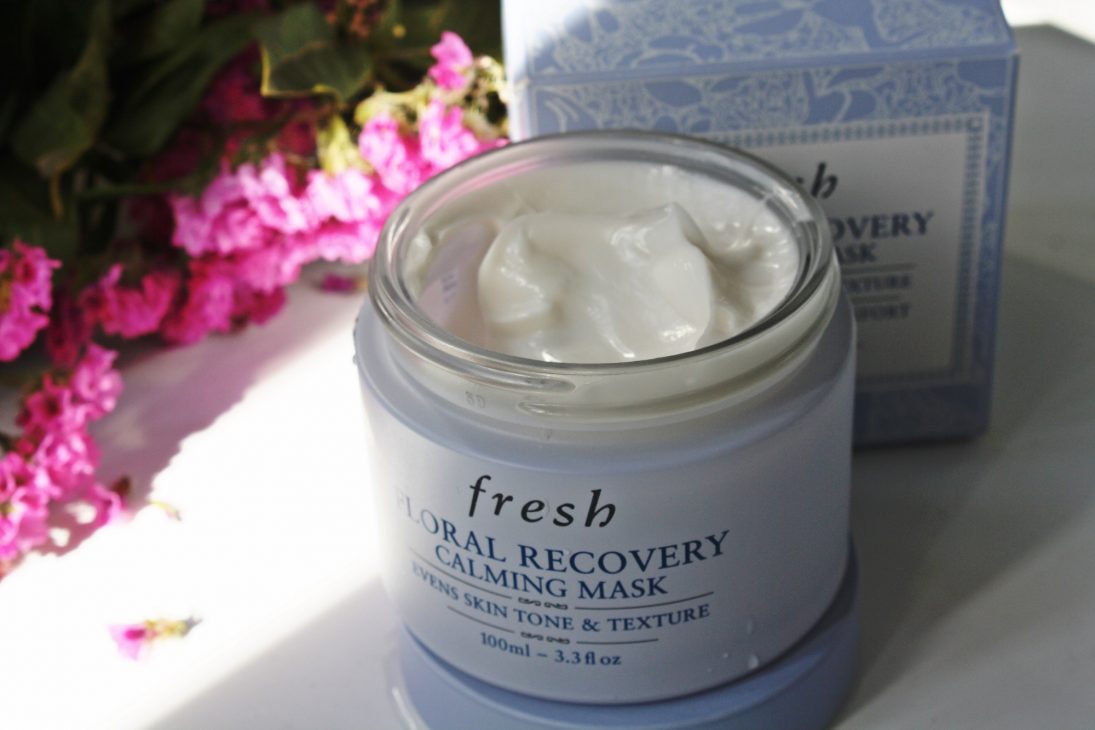 fresh floral recovery calming mask lady glow avis