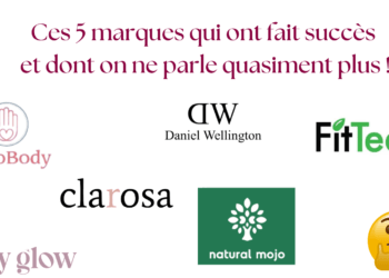 5 marques qui ont fait succès et dont on ne parle quasiment plus !